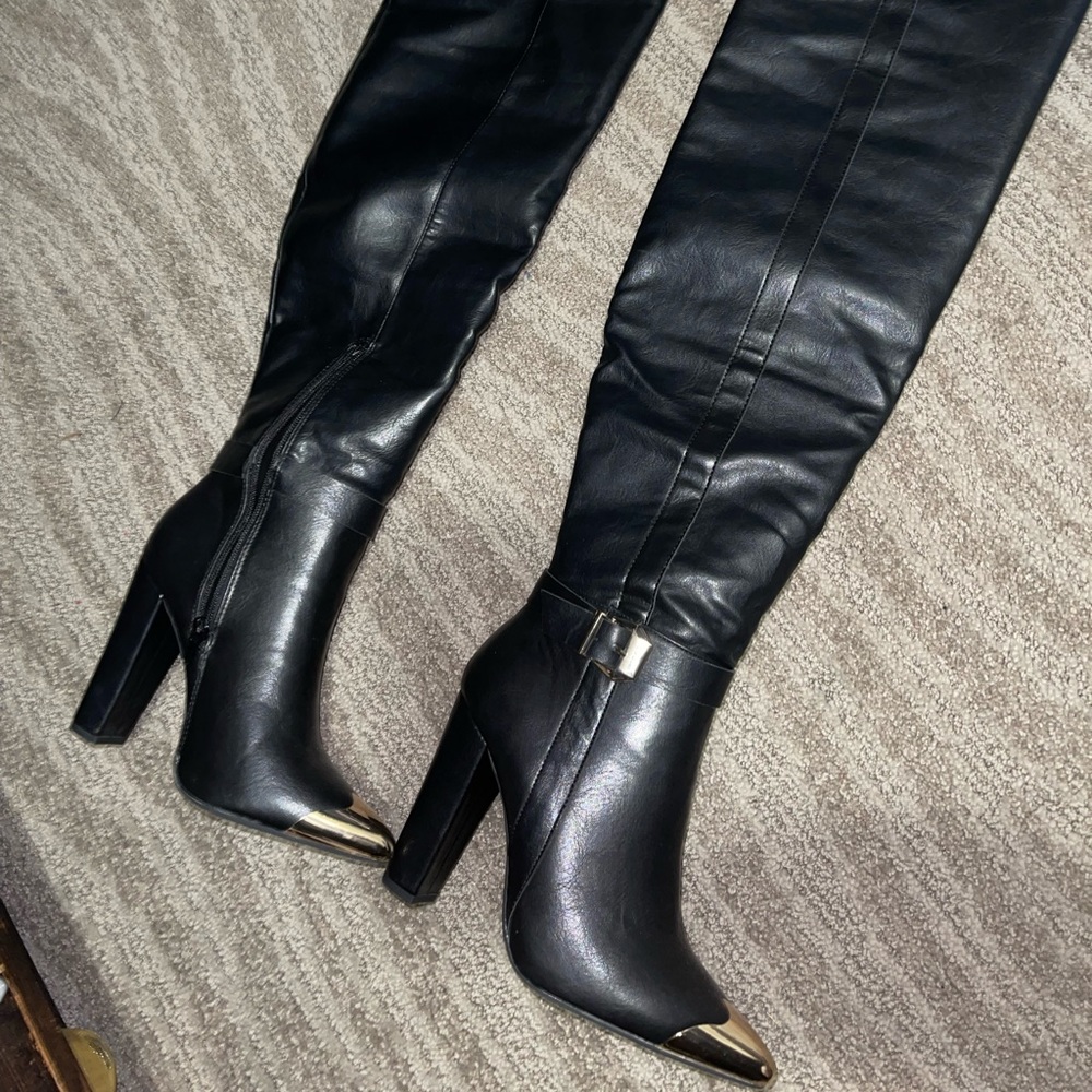 Knee high boots